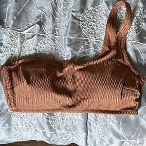 Aerie one shoulder bikini top